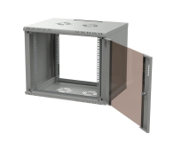 ExtraLink  Wisząca 19" 9U 600x450mm Premium jednosekcyjna (szara) - 1323206 - zdjęcie 4